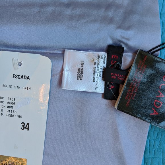 Escada silk SASH - brand New with tags - Picture 6 of 6